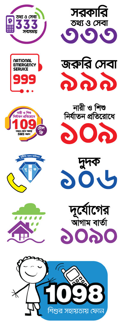 হটলাইন নম্বর তালিকা img